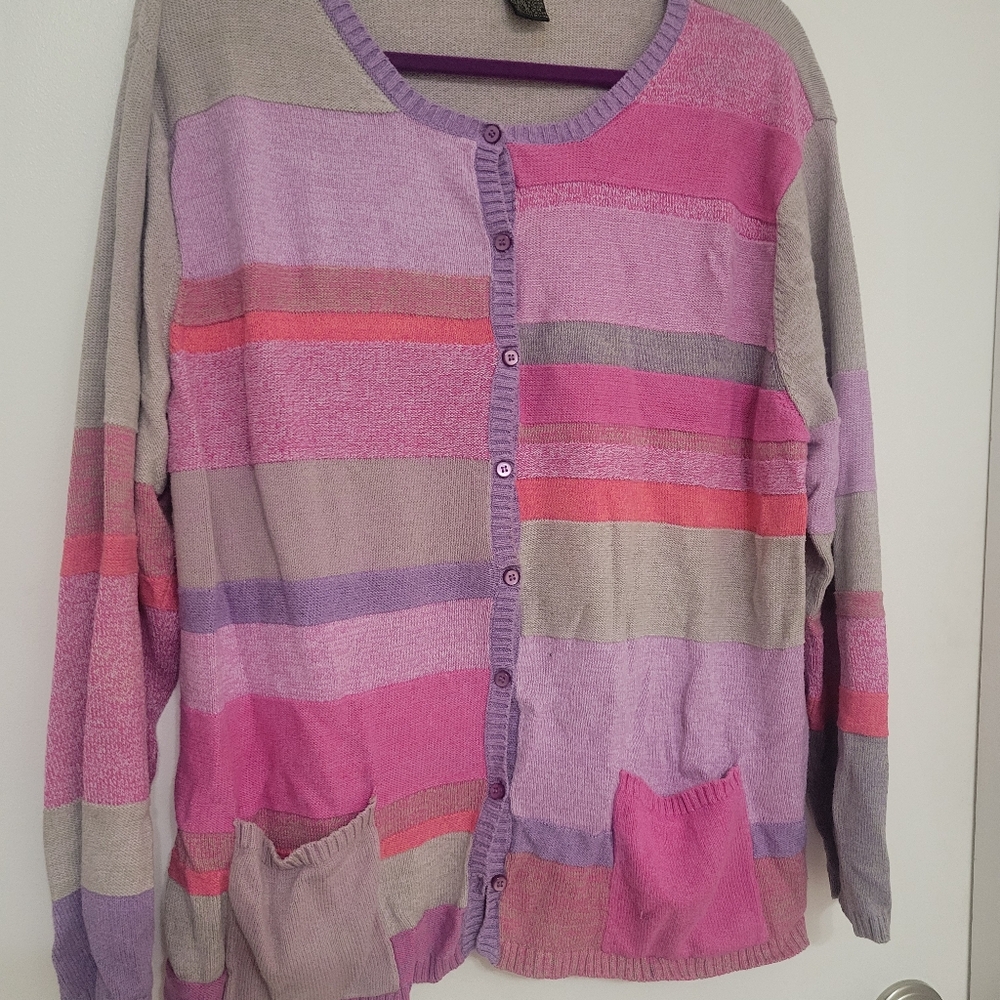 Signed Olson cotton cardigan - Picture 3 of 3